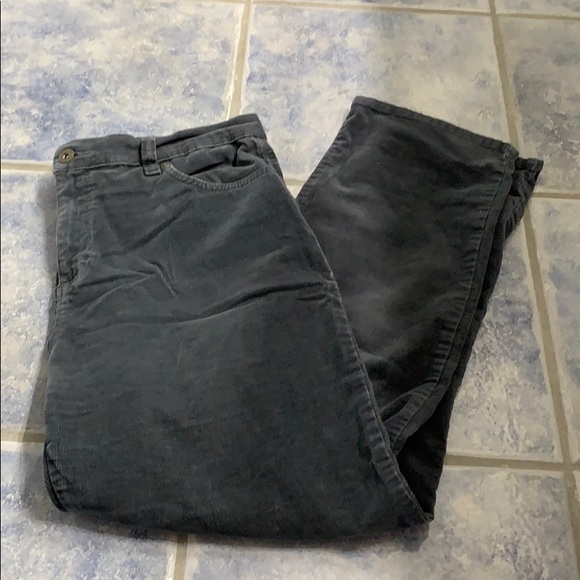 Gloria Vanderbilt Missy Corduroy Gray Jeans - Picture 1 of 7